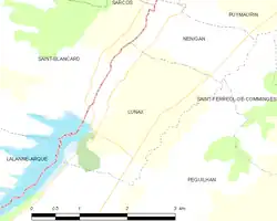 Карта коммуны