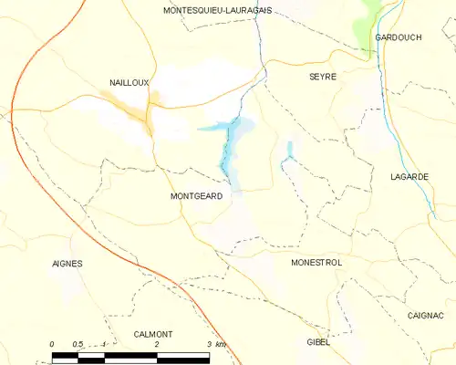 Карта коммуны