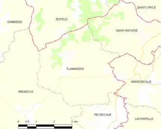 Карта коммуны