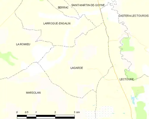 Карта коммуны