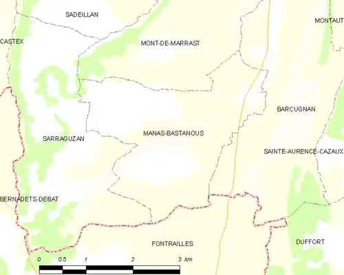 Карта коммуны