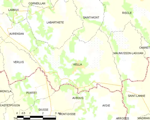 Карта коммуны