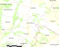 Карта коммуны