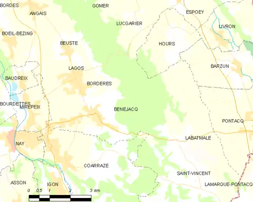 Карта коммуны