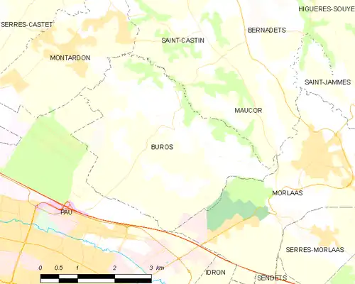 Карта коммуны