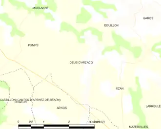 Карта коммуны