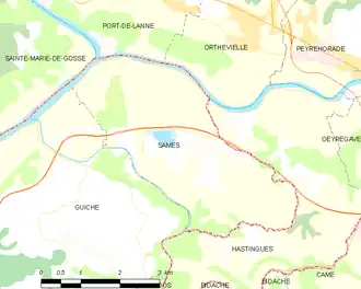 Карта коммуны