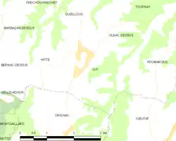 Карта коммуны