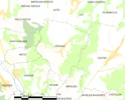 Карта коммуны