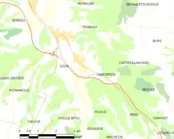 Карта коммуны