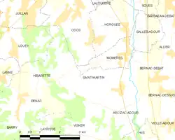 Карта коммуны