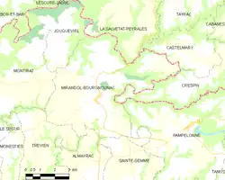 Карта коммуны