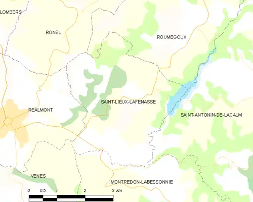 Карта коммуны