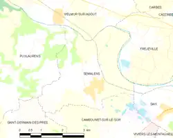 Карта коммуны