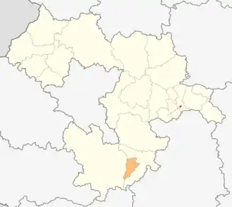 Община Долна-Баня на карте