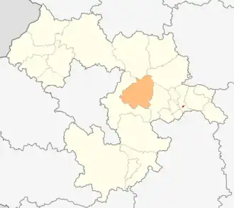 Община Горна-Малина на карте