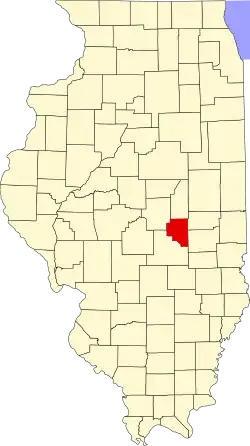 Моултри на карте