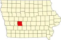 Гатри на карте