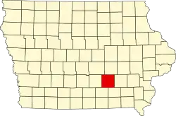 Махаска на карте