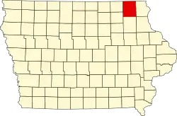 Уиннешик на карте