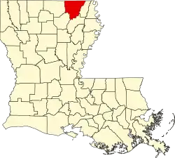 Морхаус на карте