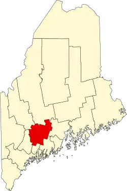 Кеннебек на карте