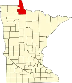 Лейк-оф-те-Вудс на карте