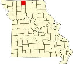 A state map highlighting Mercer County in the northwestern part of the state.