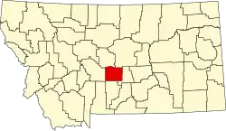 Уитленд на карте