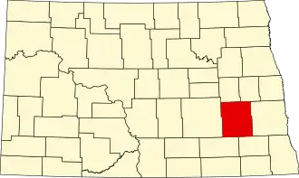 Барнс на карте