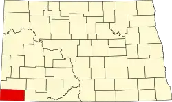 Боумен на карте