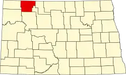 Берк на карте