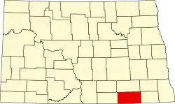 Дики на карте