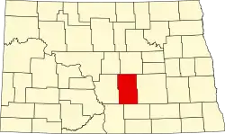 Киддер на карте