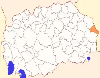 Община Пехчево на карте