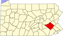 Беркс на карте