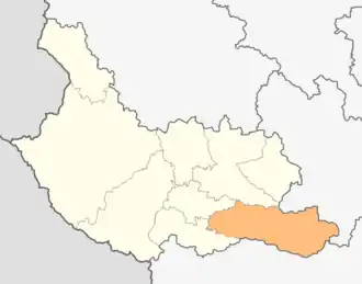 Община Рила на карте