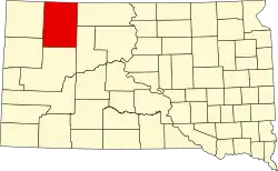 Перкинс на карте