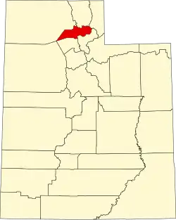 Уибер на карте