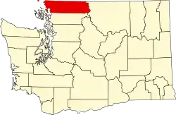 Уотком на карте