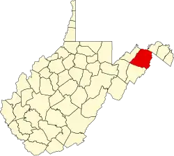 Хампшир на карте