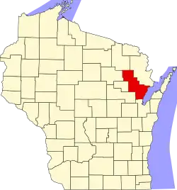 Оконто на карте