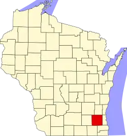 Уокешо на карте