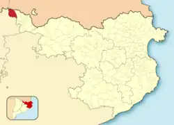 Расположение муниципалитета на карте провинции