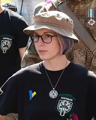 Яна Зинкевич 24 августа 2019 года в Киеве