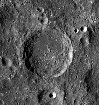 Снимок зонда Lunar Reconnaissance Orbiter.