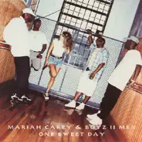 Обложка сингла Мэрайи Кэри & Boyz II Men «One Sweet Day» (1995)