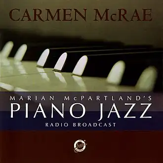 Обложка альбома Кармен Макрей «Marian McPartland’s Piano Jazz with Guest Carmen McRae» (2002)