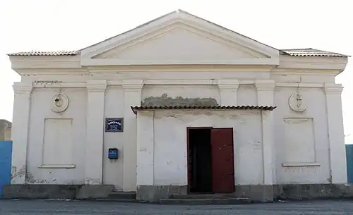 Здание морского вокзала в районе Углебазы