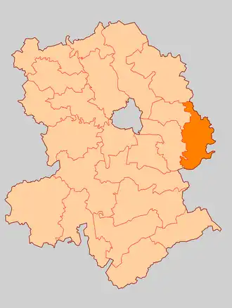 Марьинское сельское поселение на карте